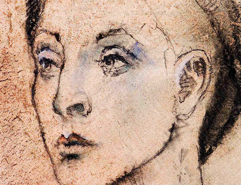 taenzserin,portrait,dancer's head